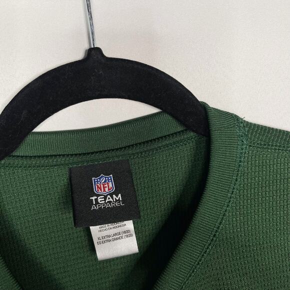 NFL Team Apparel Youth XL 18-20 Green Packers Thermal Long Sleeve Tee Green Bay - Picture 4 of 6